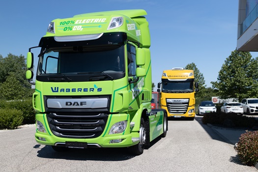Elektromos DAF CF Waberers 2