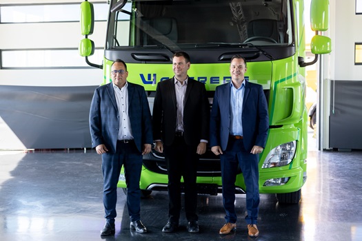 Elektromos DAF CF Waberers 3