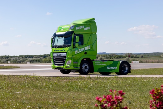 Elektromos DAF CF Waberers 4